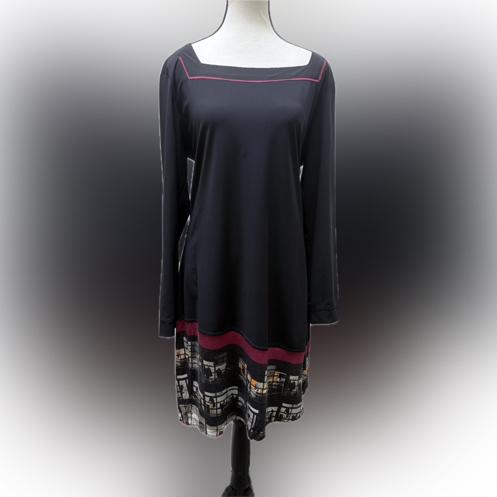 AVENTURES DES TOILES artsy dress